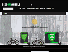 Tablet Screenshot of bizzonwheels.com